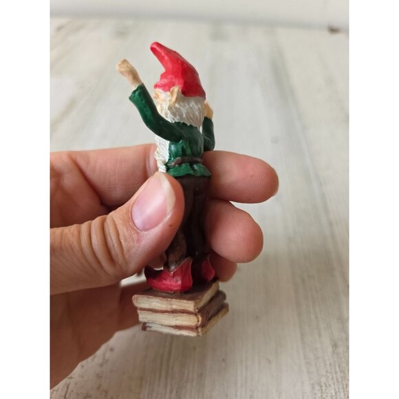 Vintage elf books figurine village Xmas decor - Picture 4 of 8